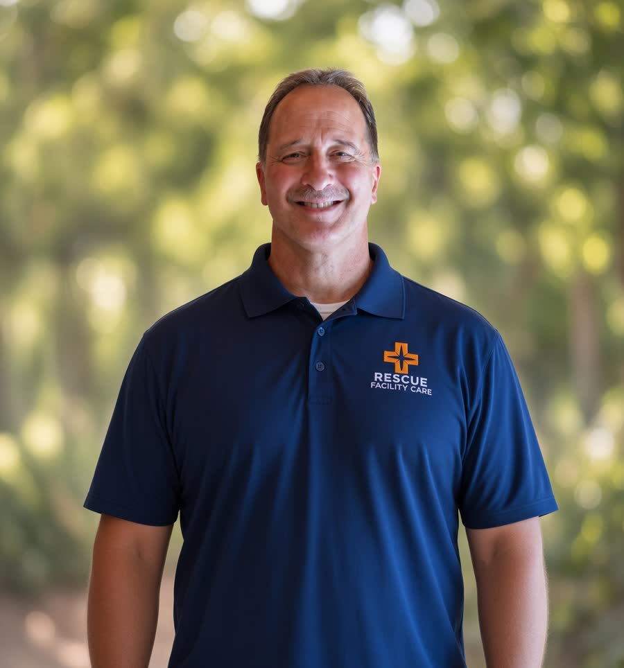 Portrait of Allan, Rescue Facility Care team member