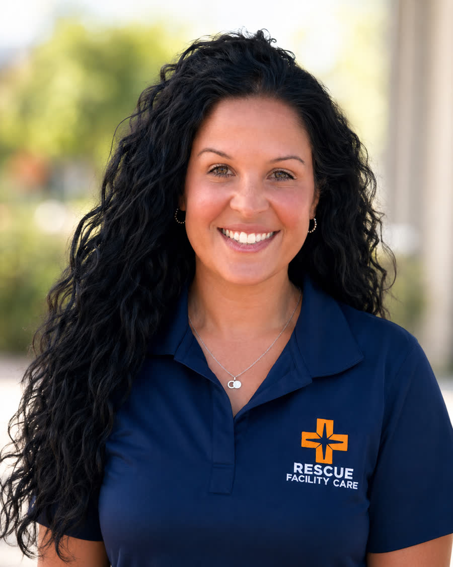 Portrait of Samantha, Rescue Facility Care team member